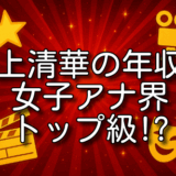 井上清華 年収