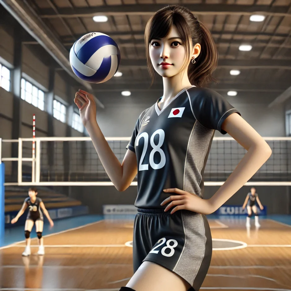 長谷川まりなは何者？SNSで話題のAIバレーボール選手の正体に迫る！